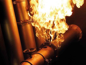 Flange-Fire--Flanschbrand-Kuwait-2